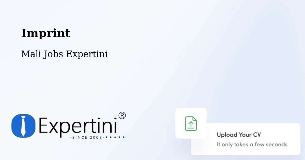Imprint – Baroueli - Mali Jobs Expertini